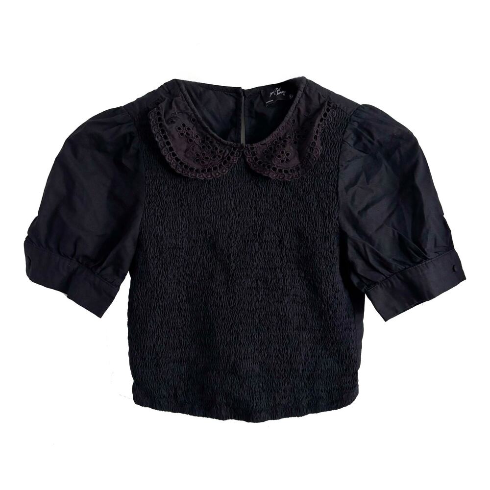Milk & Honey Smocked Crop Top Sz S